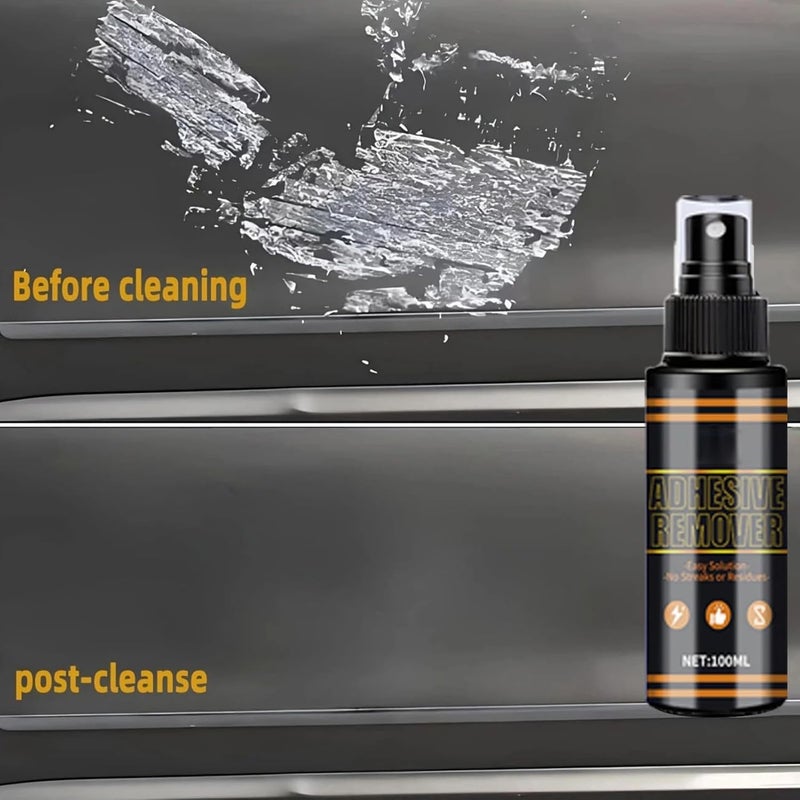 Sticker Remover Spray - Multi-Functional Decal Cleaning,Stickers Removal Spray for Window | for Wall Glass Tile Window Metal Desk Living Room Bedroom Dining Room Dorm - Image 5