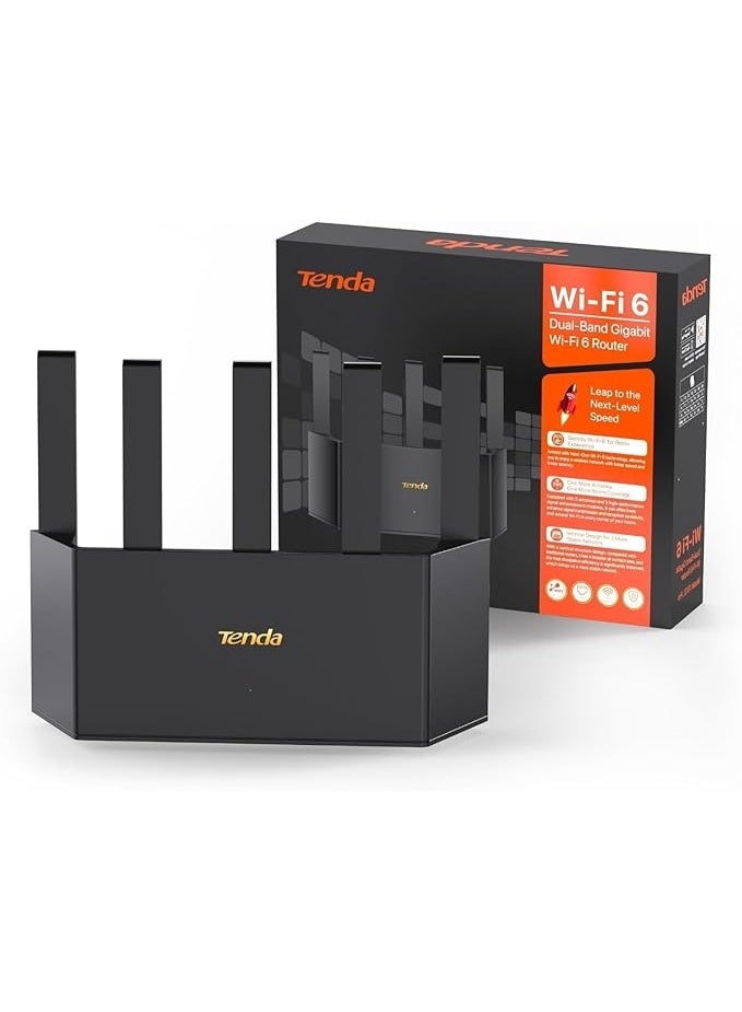 Tenda TX2L Pro AX1500 Dual-Band Gigabit Wi-Fi 6 Router