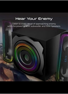 VERTUX Vertux Sonic Thunder-80W Surround Sound Gaming Speaker  - Image 3