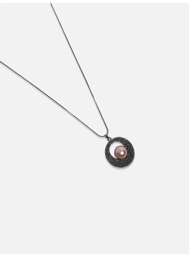 SOHI Ethereal Ember Artificial Pendant Necklace Jewellery