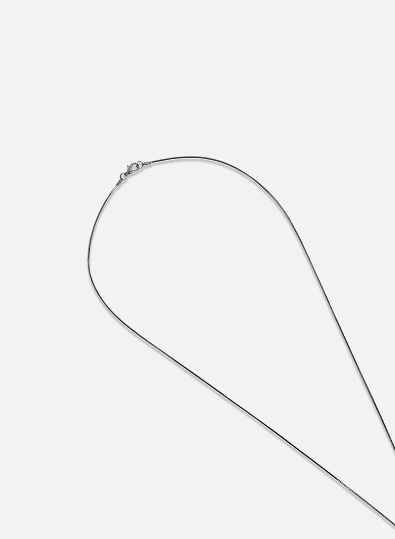 SOHI Ethereal Ember Artificial Pendant Necklace Jewellery