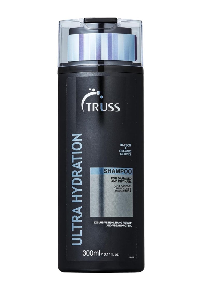 تروس شامبو تروس فائق الترطيب، عناصر عضوية عالية التقنية للشعر التالف والجاف، 300 مل - Image 1