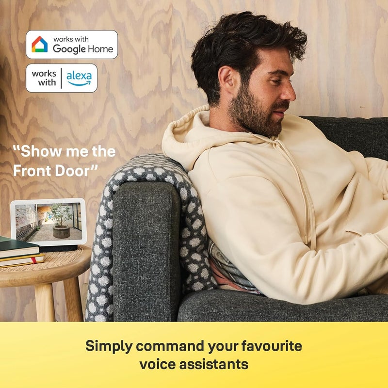 Yale Smart Video Doorbell FHD with 5Y Free Cloud Subscription, Battery Powered, 2Way Talk, Nightvision, Control with Yale Home App - Image 5