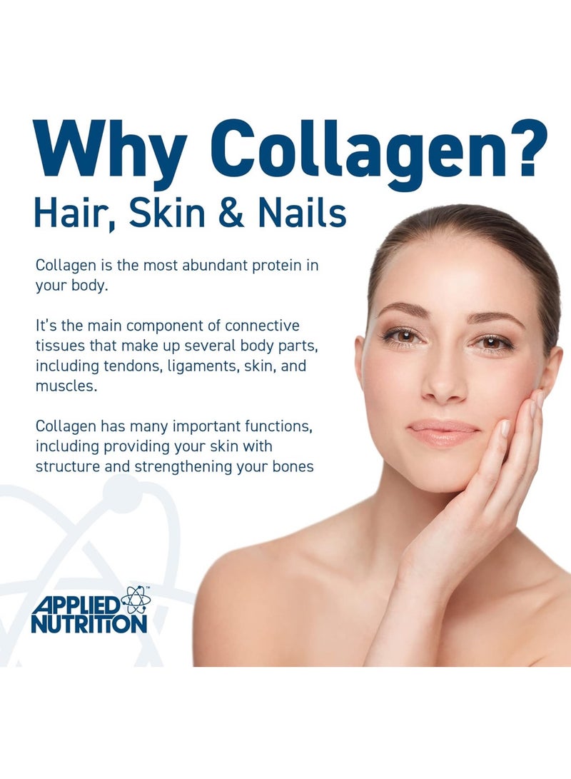 Applied Nutrition Marine Collagen Powder, Skin Hair Nails, 300g Cherry Apple - Image 3