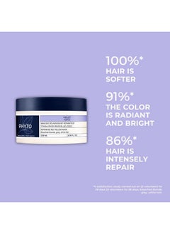 Phyto Paris Purple Repairing No Yellow Mask Deep Hydration For Gray Hair White Hair And Bleached Blonde Hair 6.76 Fl.Oz.  - Image 2
