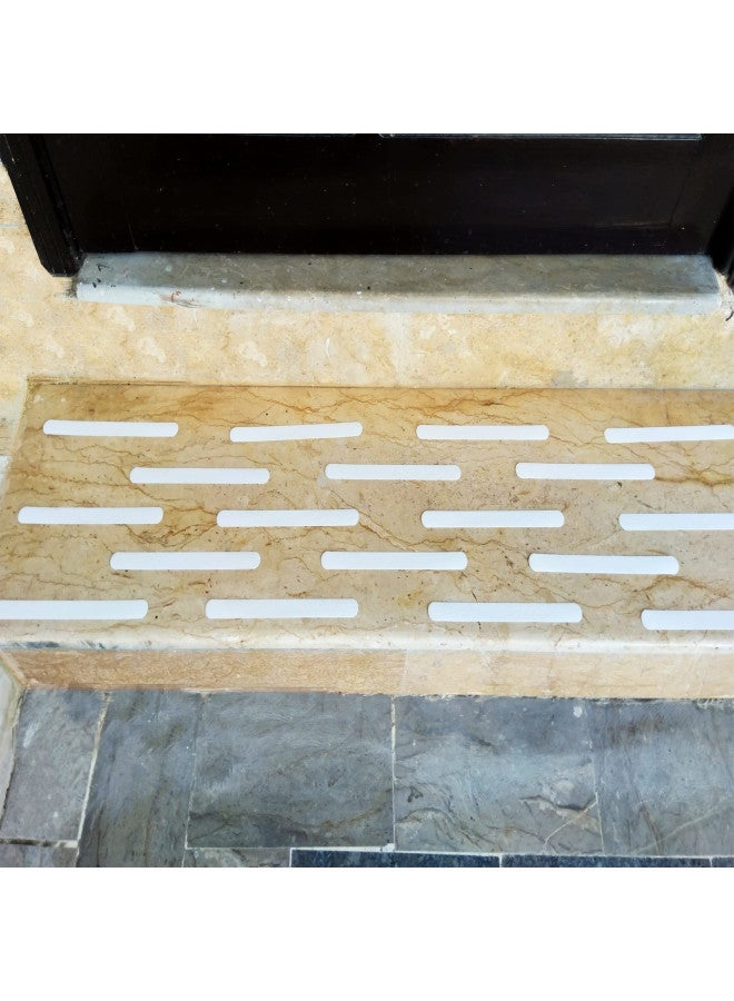 COMPAC HOME Select Safe-T-Strips, Functional Bath Appliques for Tubs & Showers, Bath Stickers Non-Slip Keep Children, Elderly Safe From Slipping, 20 Count, White (31120) - Image 5