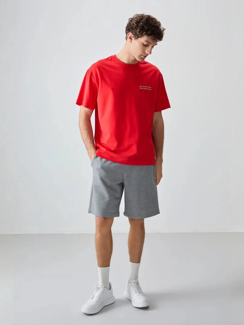 تومي لايف TOMMY Oversized Printed Cotton Jersey T-Shirt