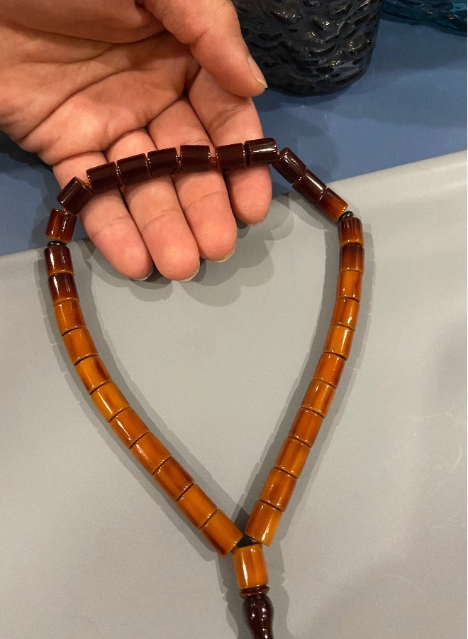 German Faturan Prayer Beads For Men 33 Beads - Image 5