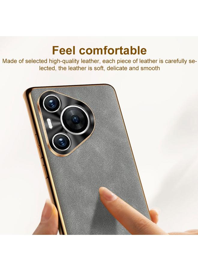 اس-توب جراب لهاتف Huawei nova 7 مصنوع من جلد الحمل الكهربائي - Image 3