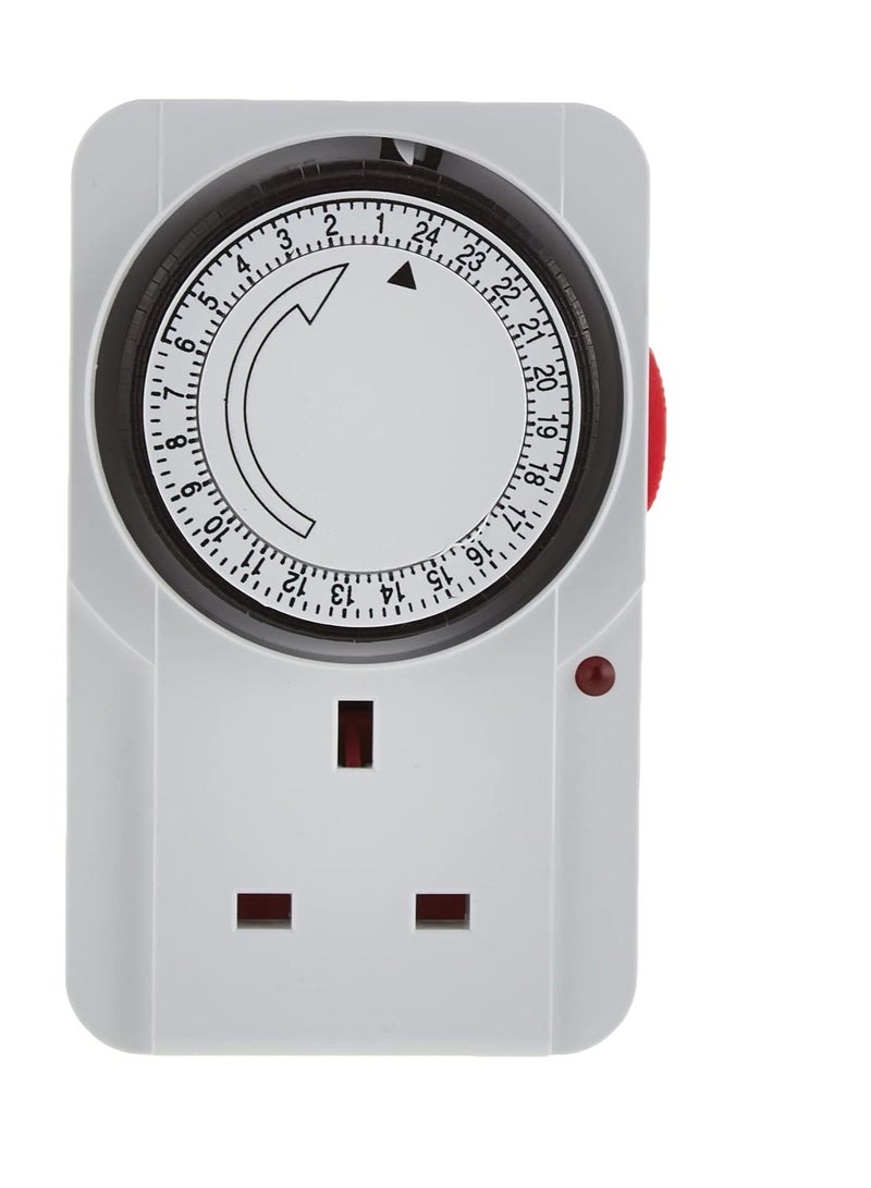 ABBASALI Electronic Plug In Timer Switch 24Hr - Image 1