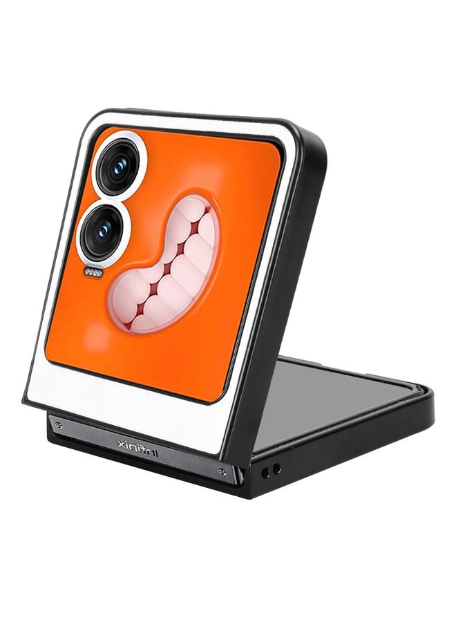 اس-توب جراب لهاتف Infinix Zero من الجلد الصناعي القابل للطي - Image 4