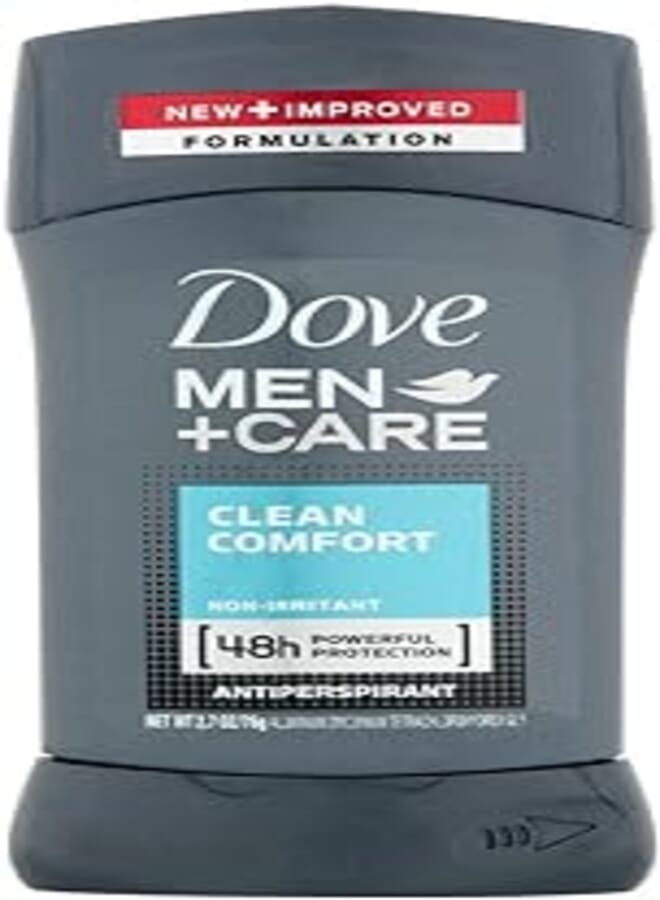 Dove Men+Care Antiperspirant Deodorant Non-Irritant Antiperspirant Deodorant Clean Comfort For 48-Hour Protection From Wetness 2.7 oz