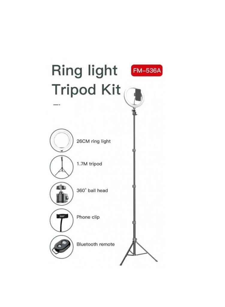 Jmary Jmary FM-536A 10″ inch Ring Light (KIT) - Image 2