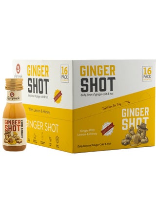 Ginger Beverages Set (Ginger Shot 30Ml Pack of 16pc with Ginseng Shot 30Ml Pack of 16pc with Turmeric Shot Pack of 16pc) - view 2