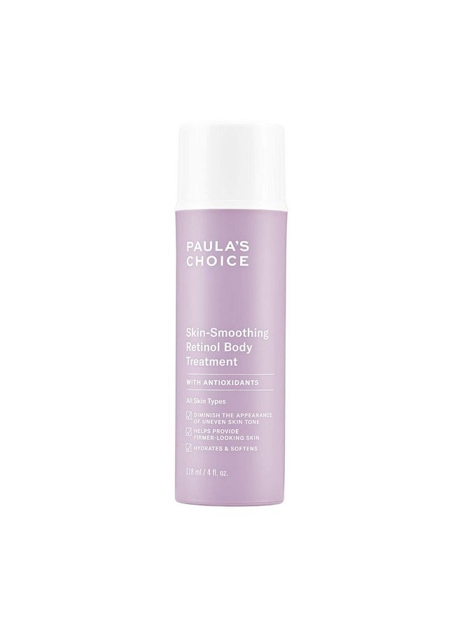 PAULA'S CHOICE Retinol Skin-Smoothing Body Treatment, Shea Butter, Vitamin C & E Lotion, Anti-Aging Moisturizer, 4 Ounce  - Image 1
