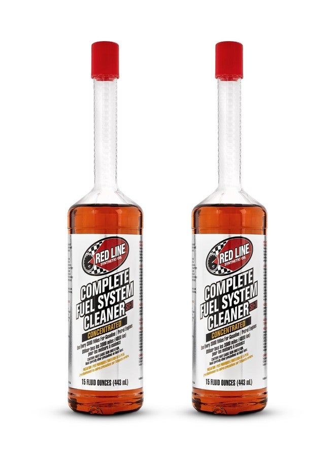 Red Line 60103-2PK Complete SI-1 Fuel System Cleaner - 15 Ounce, (Pack of 2) - Image 1