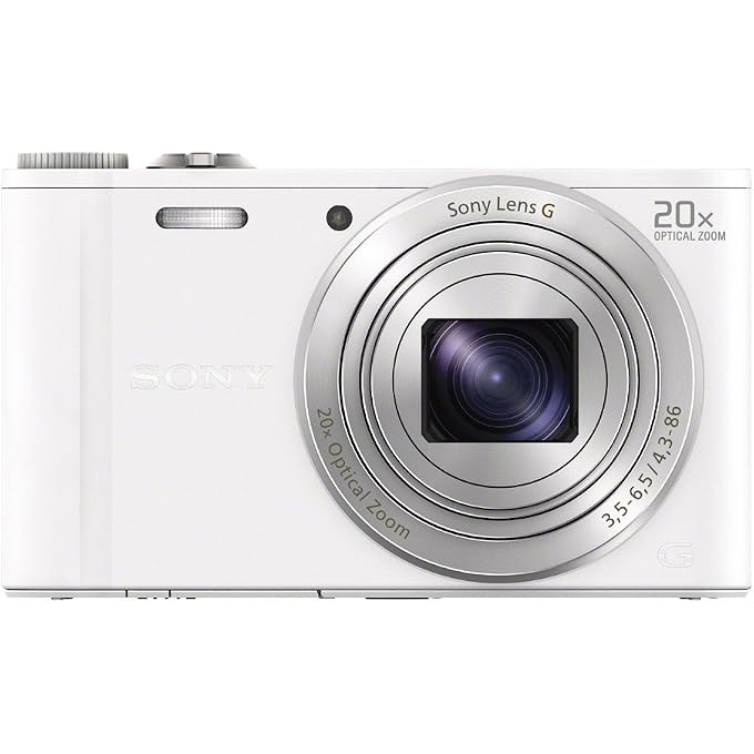 Sony DSC-WX300/W 18 MP Digital Camera with 20x Optical Image Stabilized Zoom and 3-Inch LCD (White) - Image 2