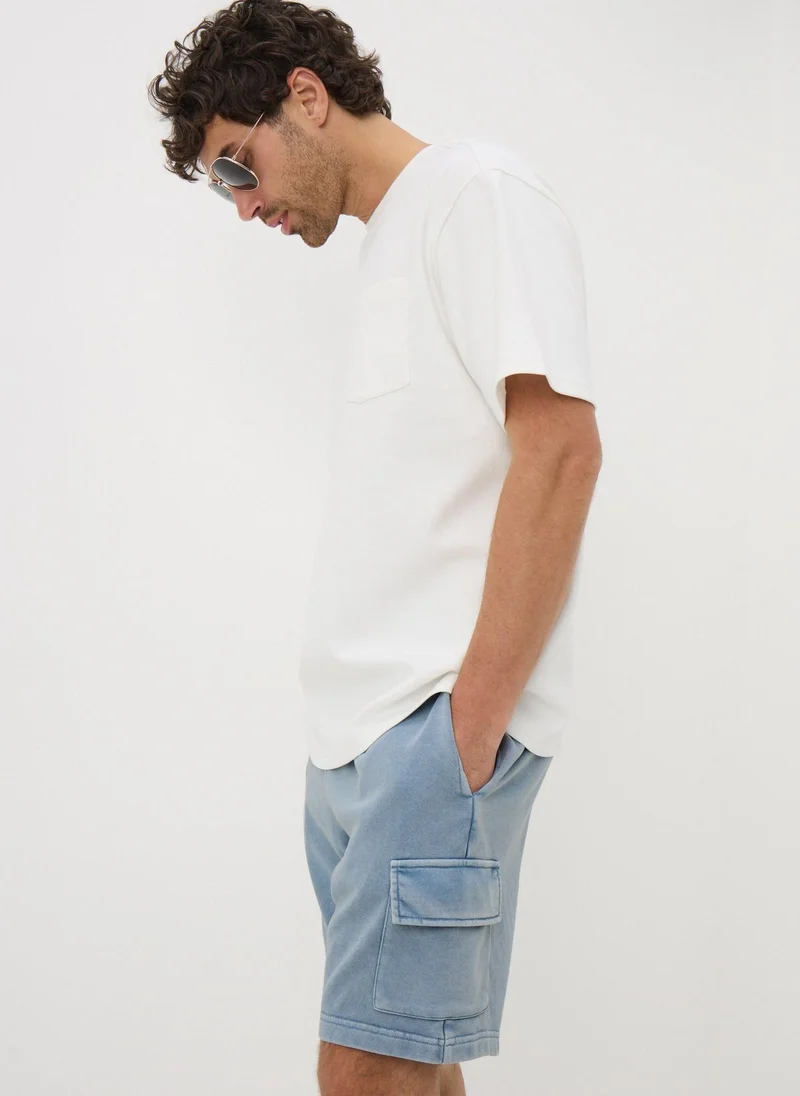 Matalan Blue Cargo Shorts