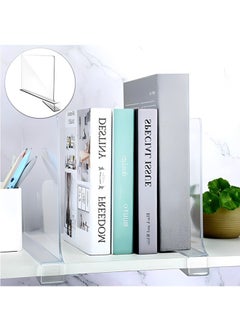Beauenty 4-pack Acrylic Shelf Dividers For Closet,wood Closets Shelf Separator And Organizer,closet Shelf Divider For Kitchen Cabinets, Bookcases,home And Office,closet Sweater/Shirt/organizer  - Image 4