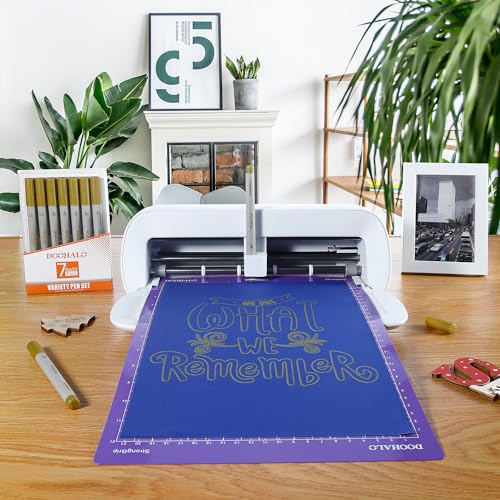 DOOHALO لوحة قطع DOOHALO متوافقة مع Cricut Joy Xtra 3 عبوات بديلة متنوعة قبضة قياسية قبضة خفيفة قبضة قوية لوحات قطع لاصقة - Image 5