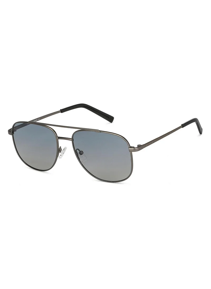 فينسينت تشيس Vincent Chase By Lenskart | Sunglasses for Men & Women| Full Rim Square Branded Latest and Stylish Sunglasses | Polarized and 100% UV Protected | Men & Women | Large | VC S12934