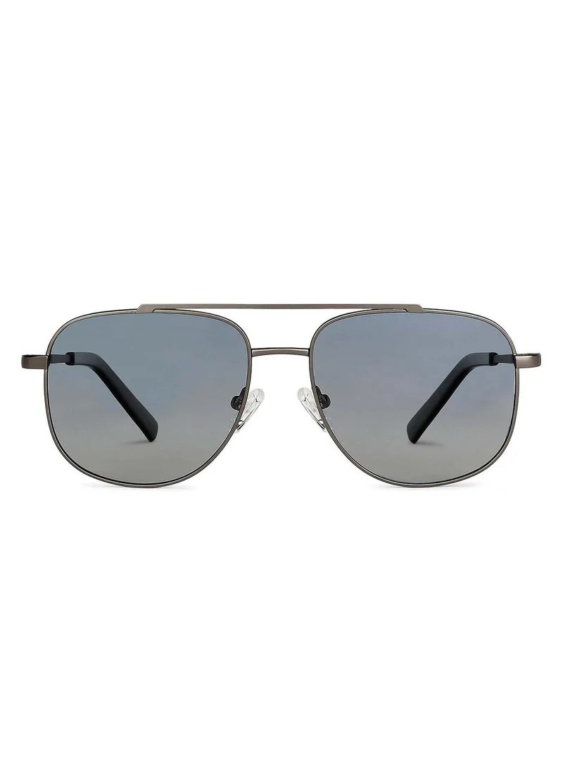 فينسينت تشيس Vincent Chase By Lenskart | Sunglasses for Men & Women| Full Rim Square Branded Latest and Stylish Sunglasses | Polarized and 100% UV Protected | Men & Women | Large | VC S12934