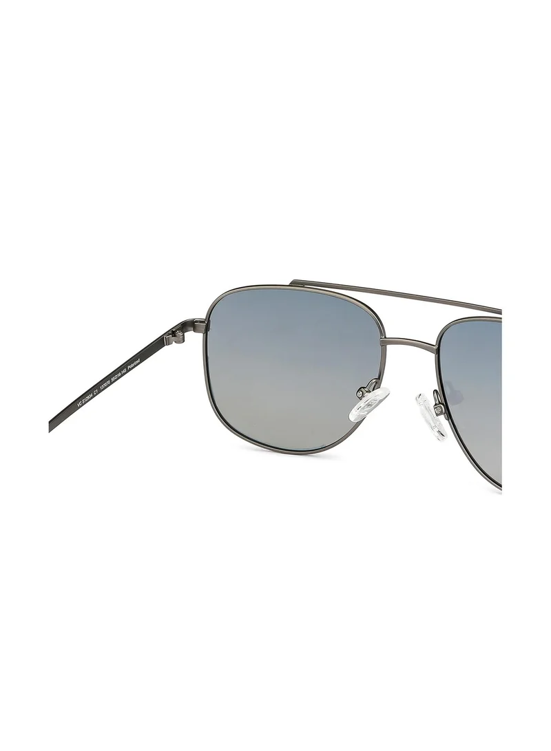 VINCENT CHASE Vincent Chase By Lenskart | Sunglasses for Men & Women| Full Rim Square Branded Latest and Stylish Sunglasses | Polarized and 100% UV Protected | Men & Women | Large | VC S12934