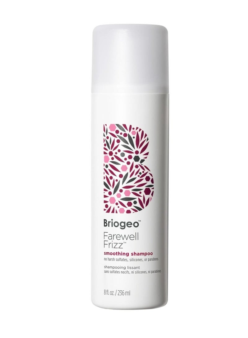 Briogeo Farewell Frizz Smoothing Shampoo Tame Frizz and Restore Shine to Dull Dry Hair Vegan phalate and Paraben Free 236ml - Image 1
