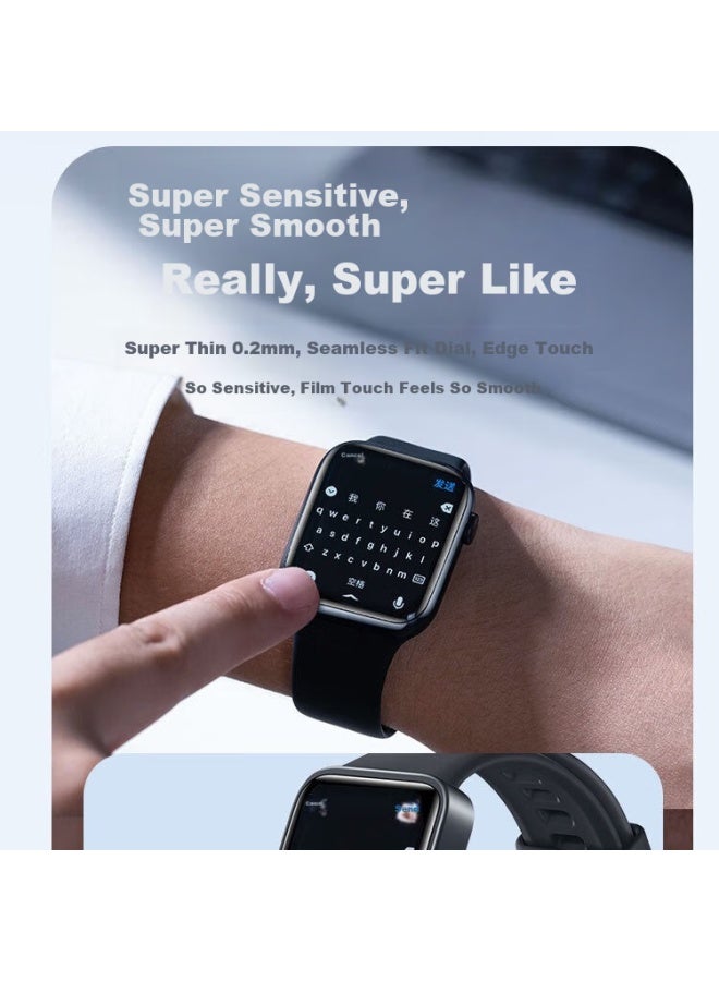 Canghua واقي شاشة متوافق لـ Honor Band 9، فيلم مركب لـ Honor Band 9، واقي زجاجي غير مقوى بتغطية كاملة، مقاوم للخدوش، فيلم معصم مضاد لبصمات الأصابع - Image 5