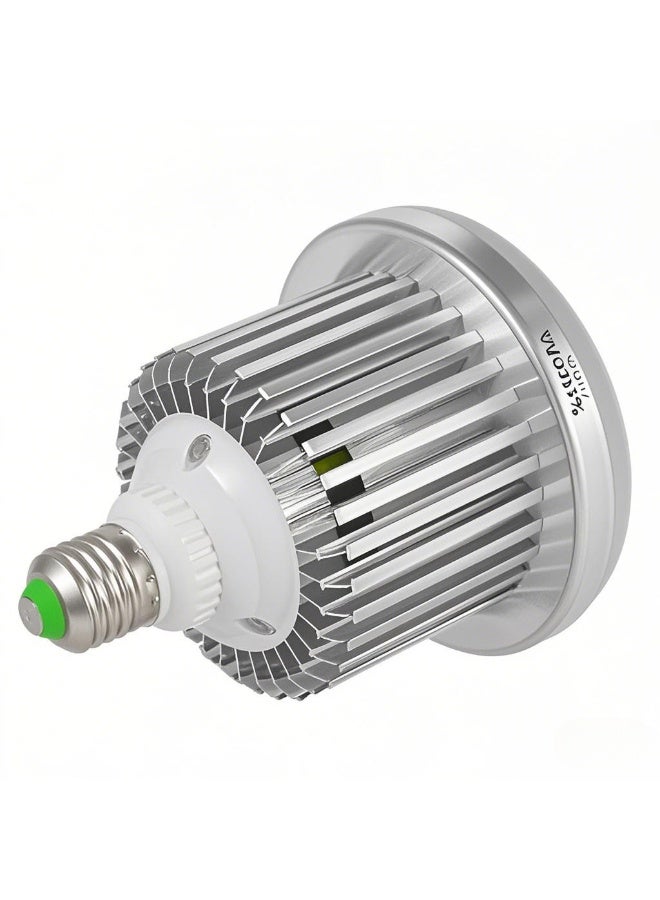 أندوير مصباح LED بقوة 50 واط، قاعدة E27، سطوع قابل للتعديل ودرجة حرارة لون قابلة للتعديل من 3200 كلفن إلى 5600 كلفن، مع جهاز تحكم عن بعد، مناسب للاستوديوهات والتصوير الفوتوغرافي والفيديو، يعمل بجهد كهربائي من 185 إلى 245 فولت تيار متردد - Image 4