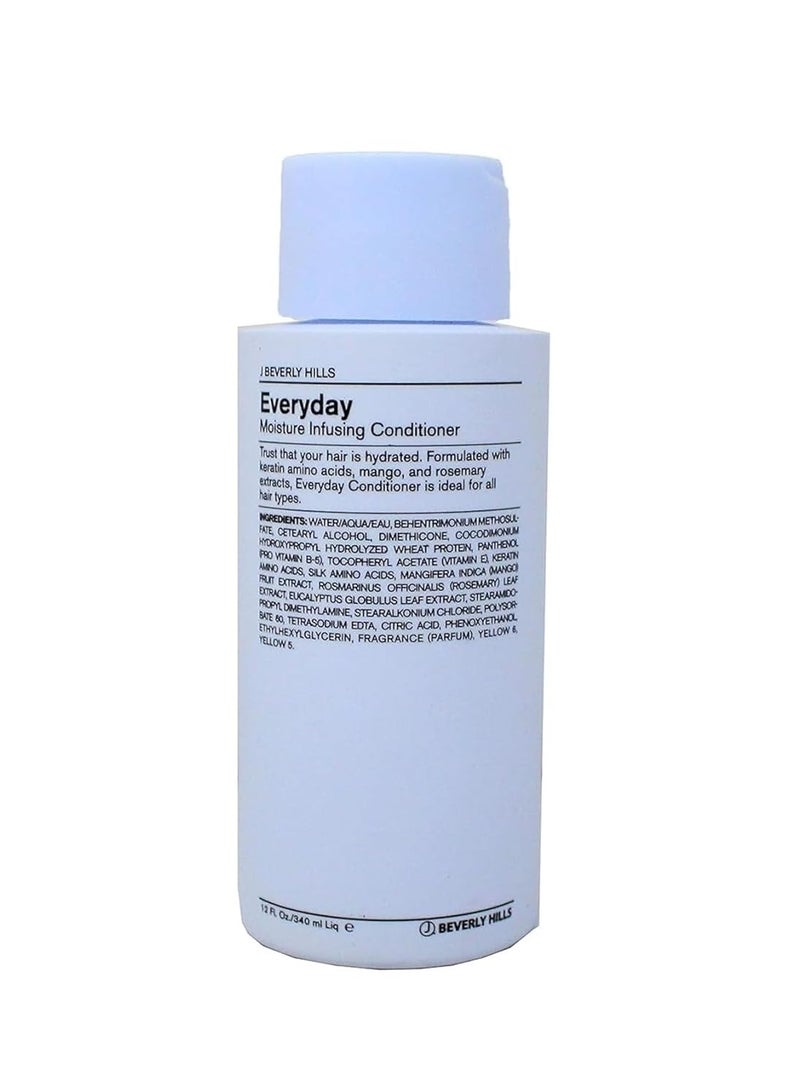 J Beverly Hills J Beverly Hills Blue Everyday Moisturizing Conditioner with Keratin for Hydration, (3 Oz, 12 Oz, 32 Oz)  - Image 1