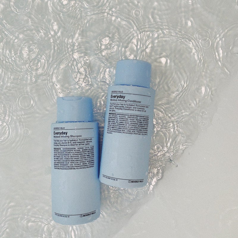 J Beverly Hills Blue Everyday Moisturizing Conditioner with Keratin for Hydration, 12 Oz - Image 2