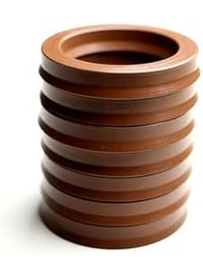 Fluoro Rubber Hydraulic Seal Cylinder Piston Sealing Ring Gasket 24x36x8 Size 5 Pieces - Image 4