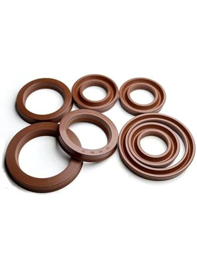 Fluoro Rubber Hydraulic Seal Cylinder Piston Sealing Ring Gasket 24x36x8 Size 5 Pieces - Image 5
