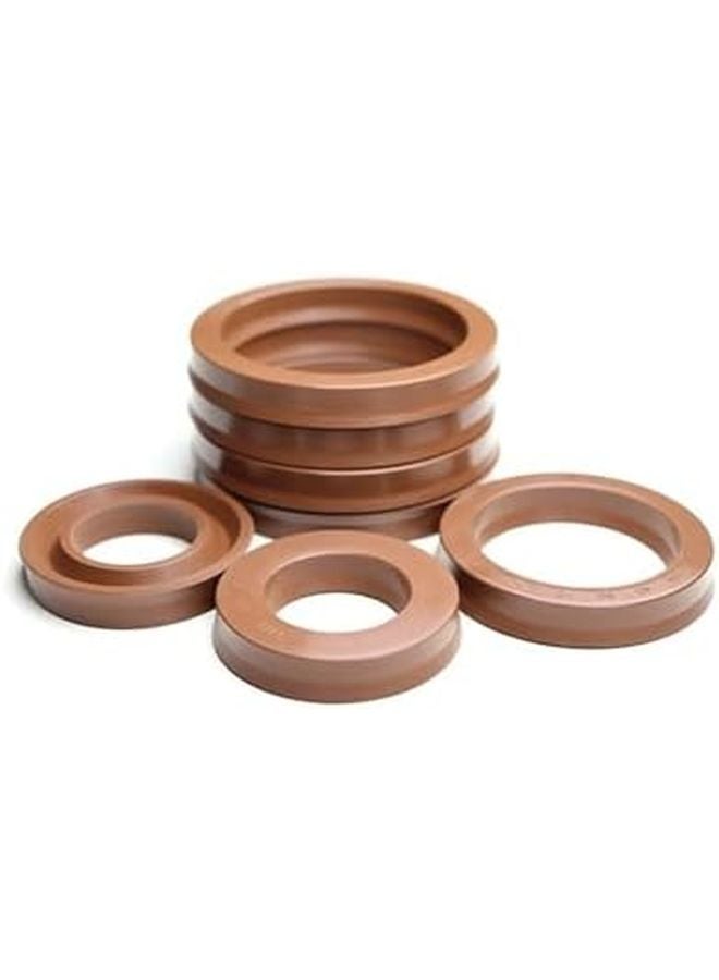 Fluoro Rubber Hydraulic Seal Cylinder Piston Sealing Ring Gasket 24x36x8 Size 5 Pieces - Image 1