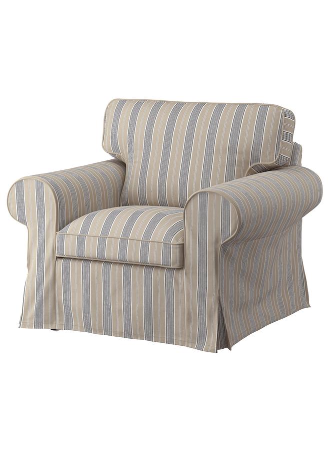 Zaboon Cover For Armchair, Karlshov Beige/Multicolour - Image 2