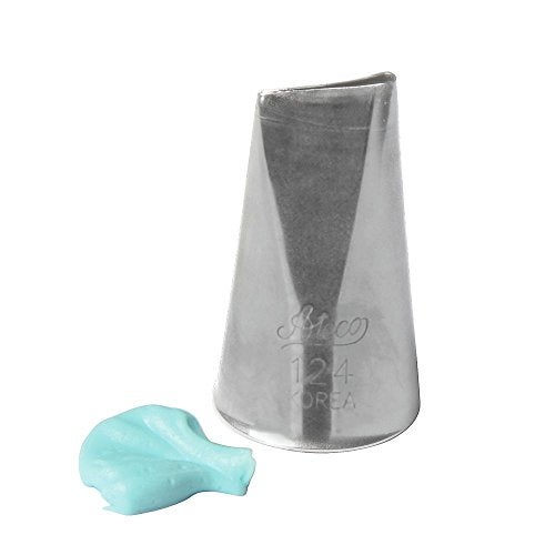 Ateco S/S Tube Rose Petal Decorating Pastry Tip #124S - Image 4