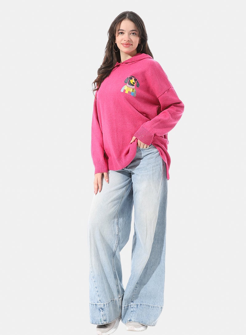 Andora High Low Slip On Hooded Pullover - Image 5