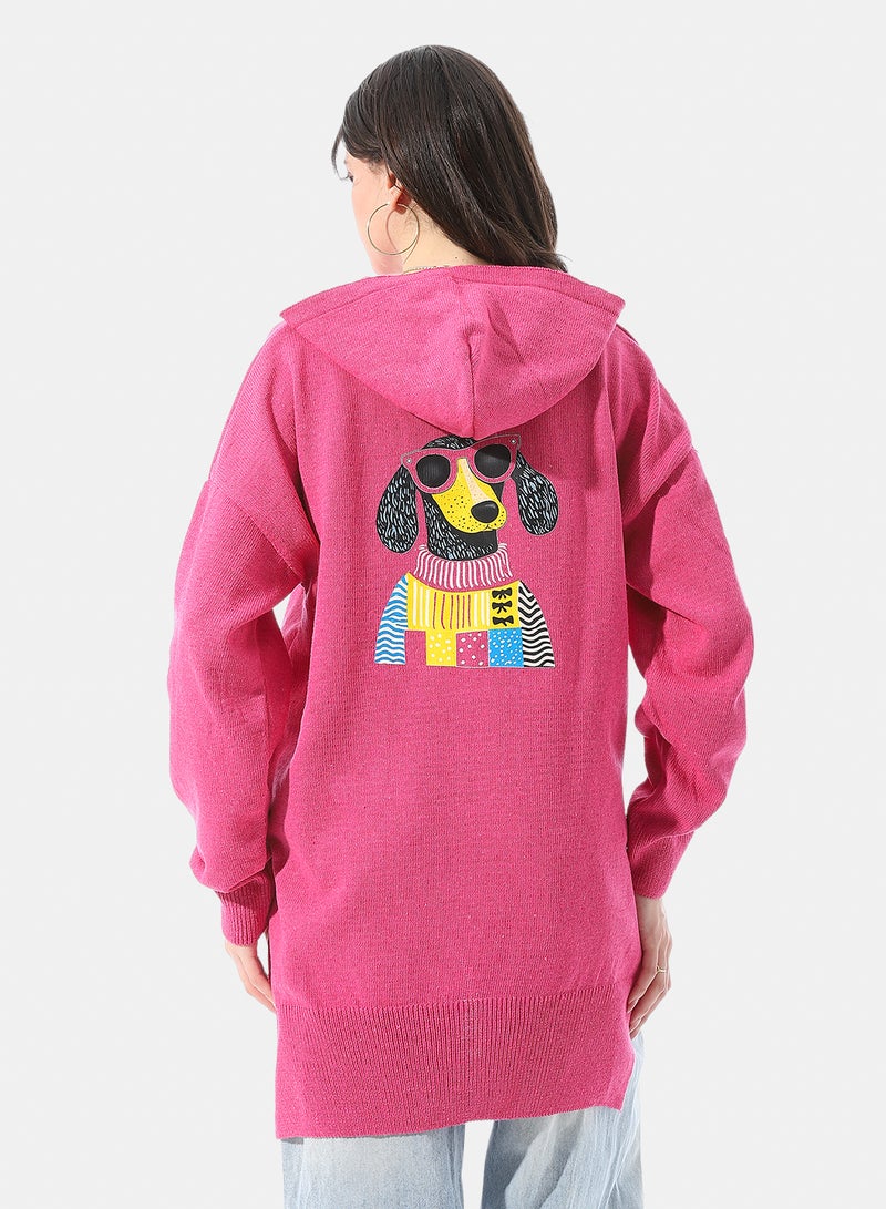 Andora High Low Slip On Hooded Pullover - Image 3
