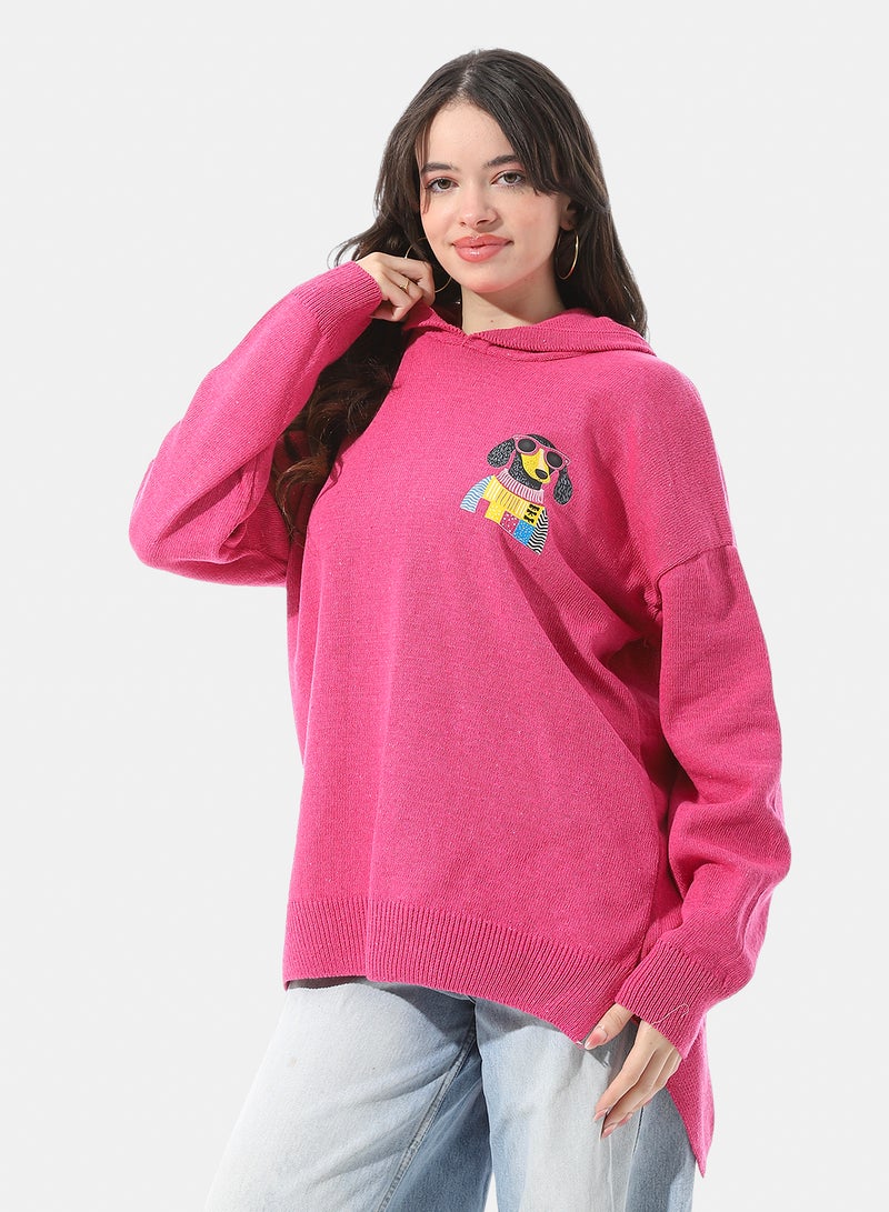Andora High Low Slip On Hooded Pullover - Image 1