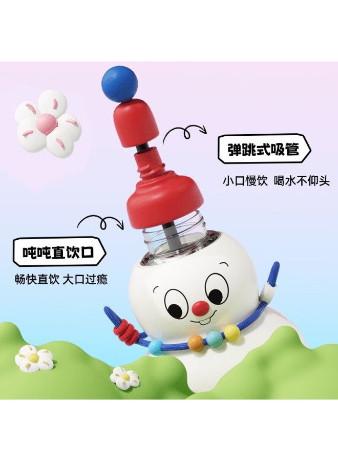 Ohhaa Kids Water Bottle Straw Tumbler High-value Tritan Cute Gourd Student Plastic Summer Cup - Image 2