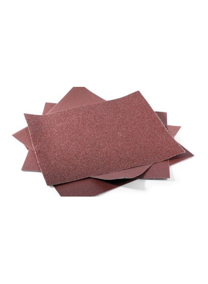 Paints (5 sandpaper sheets for surface preparation, grit 320, used to smooth surfaces and prepare them for final finishing.)