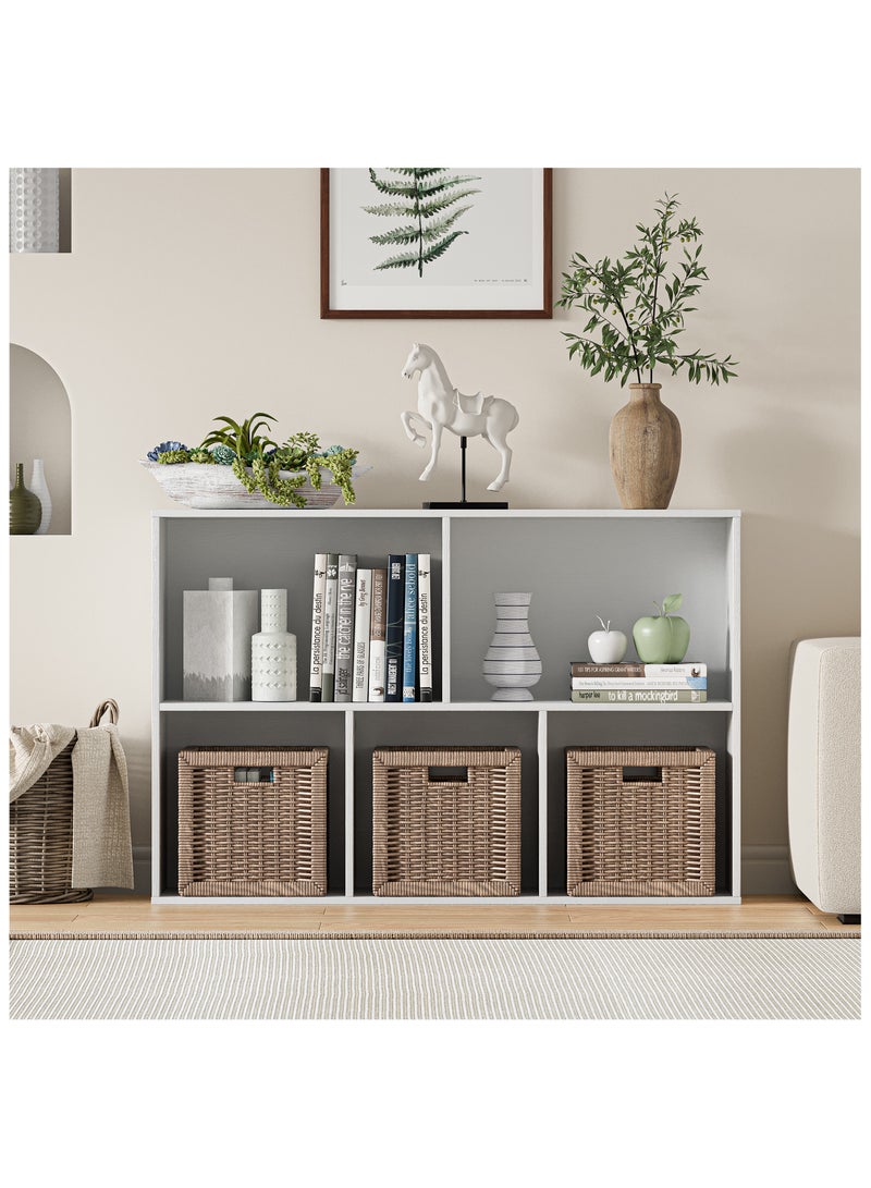 Chogori Wooden Cube Storage Organizer with Closed Back Panel, 11in Cube Shelf Opening, Bookshelf, Display Shelf,Closet Cabinet for Home and Office - Image 2