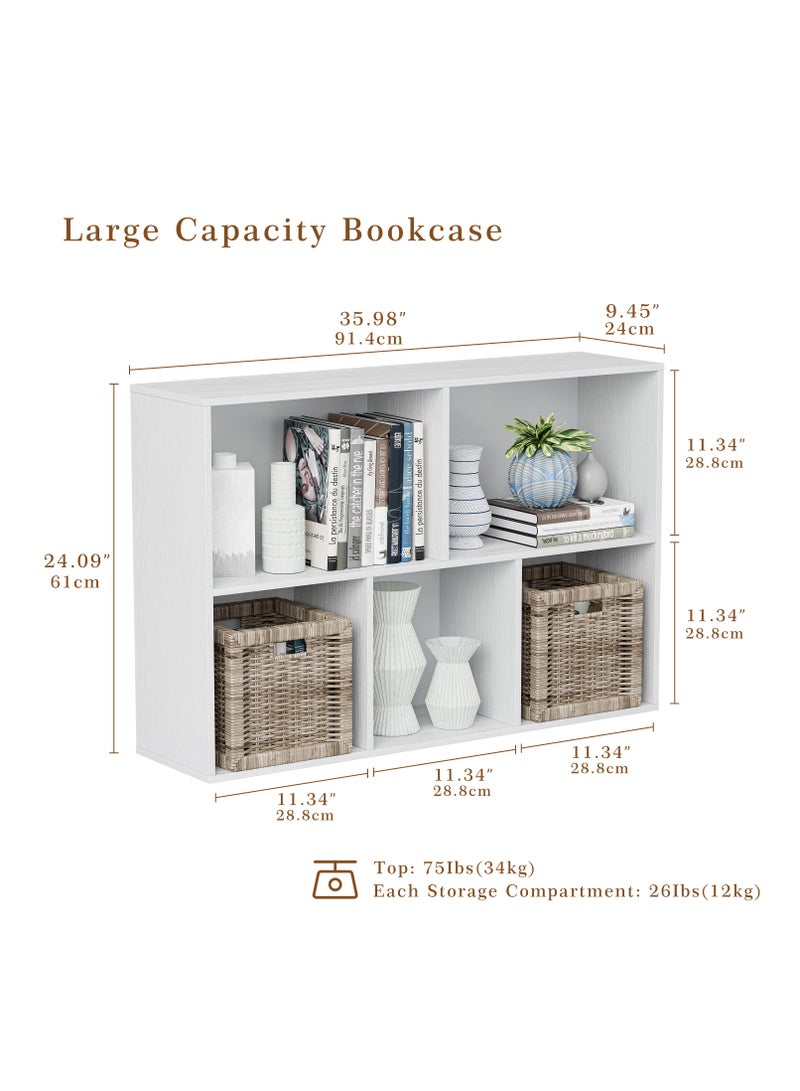 Chogori Wooden Cube Storage Organizer with Closed Back Panel, 11in Cube Shelf Opening, Bookshelf, Display Shelf,Closet Cabinet for Home and Office - Image 5