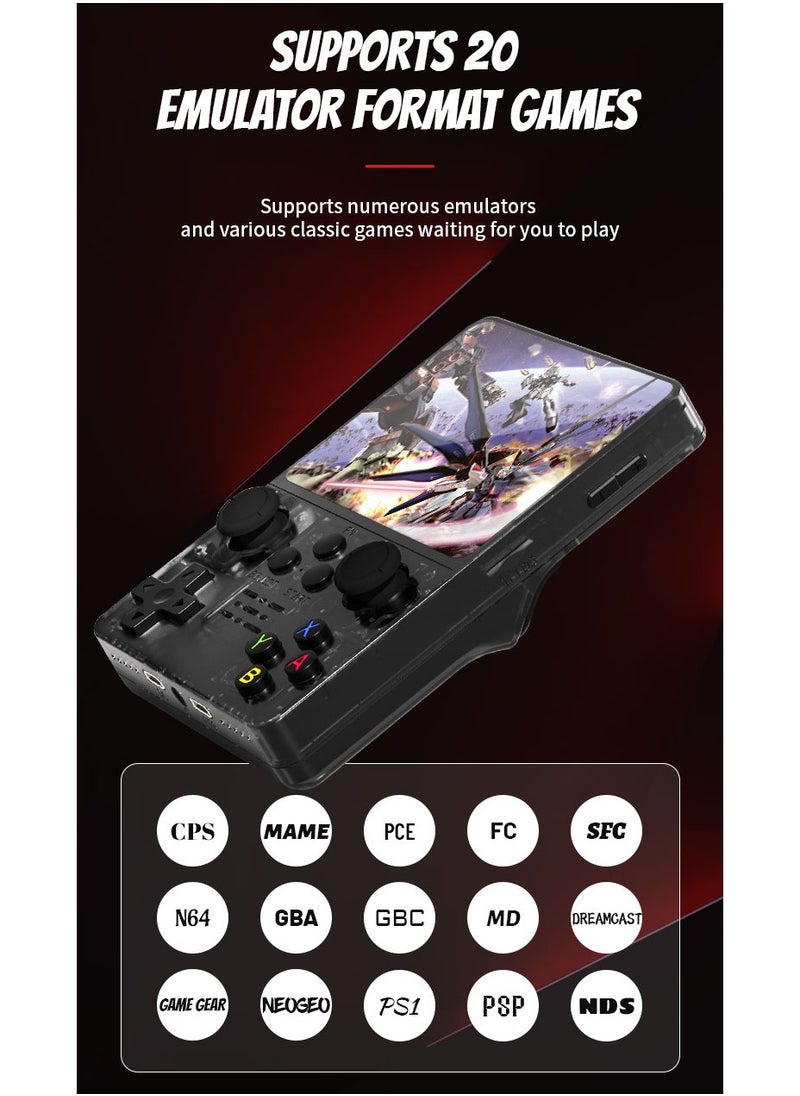 Generic - R35S Retro Handheld Video Game Console Linux System 3.5 Inch IPS Screen Portable Pocket Video Player 128GB Games Boy Gift - Image 1