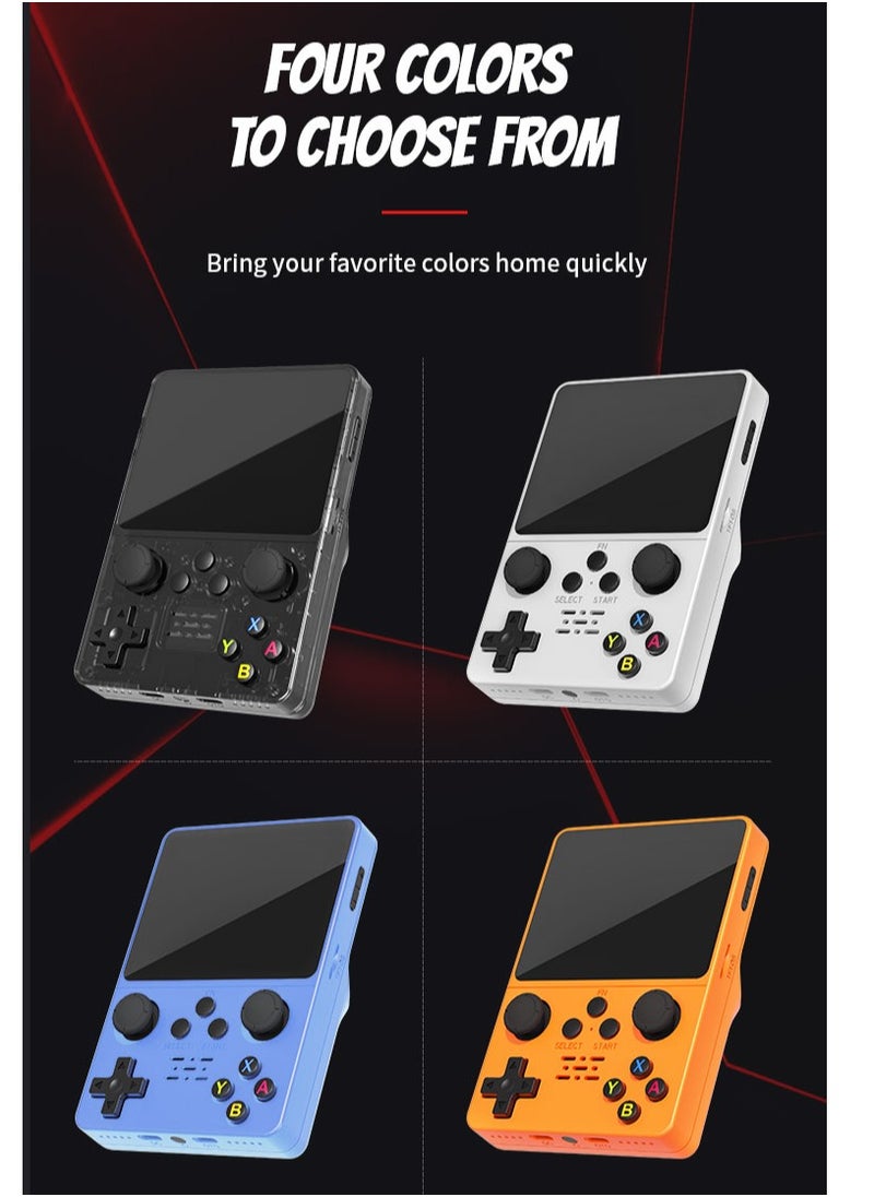 Generic - R35S Retro Handheld Video Game Console Linux System 3.5 Inch IPS Screen Portable Pocket Video Player 128GB Games Boy Gift - Image 1