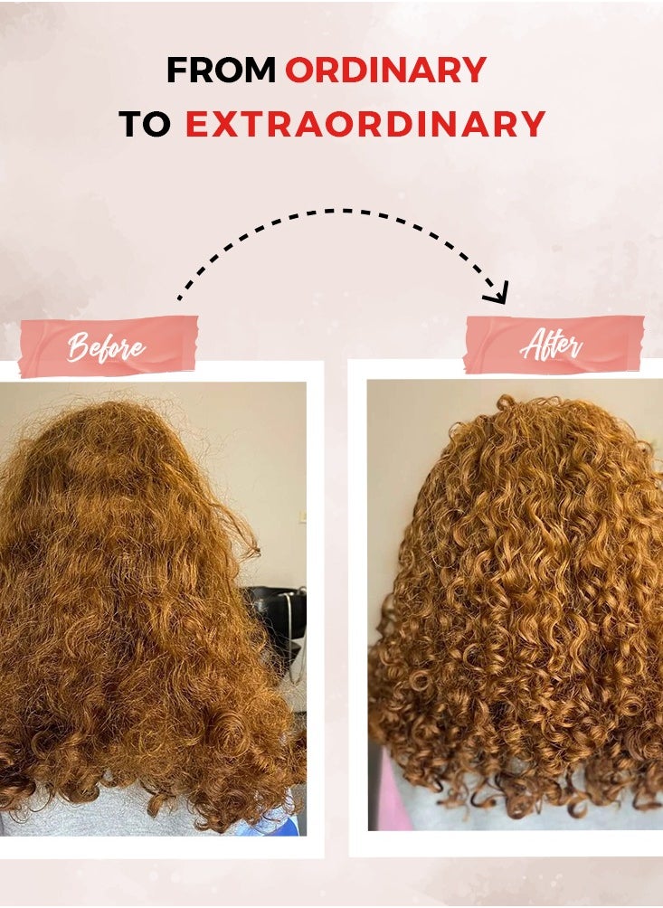 The Hair Addict Bubble Trouble Reactivator 250 ml– Daily Frizz Elimination | Detangling, & Frizz Control | Enriched with Moringa, Panthenol & Avocado | Tear-Free & Hypoallergenic |0% Sulfate, Silicones, Parabens|  - Image 3
