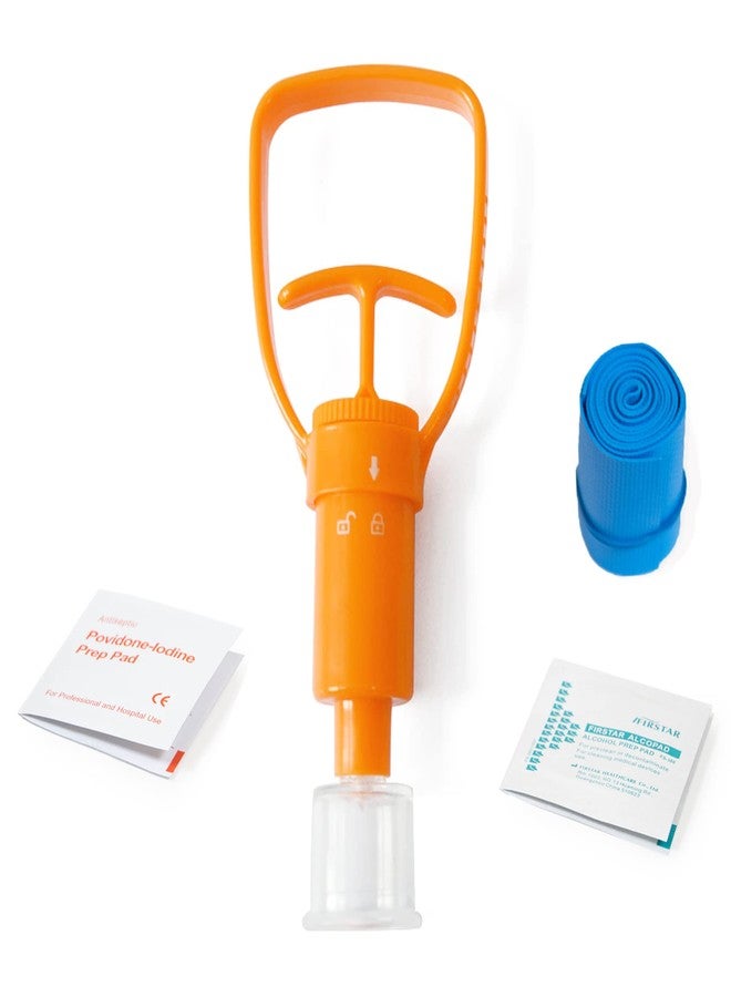 Primacare VE-5444 First Aid Venom Extractor Pump, Outdoor and Portable One-Hand Suction for Snake, Bee, Bug, Scorpion Bites and Stings Removal, Survival Poison Extraction Rescue Pump - Image 1