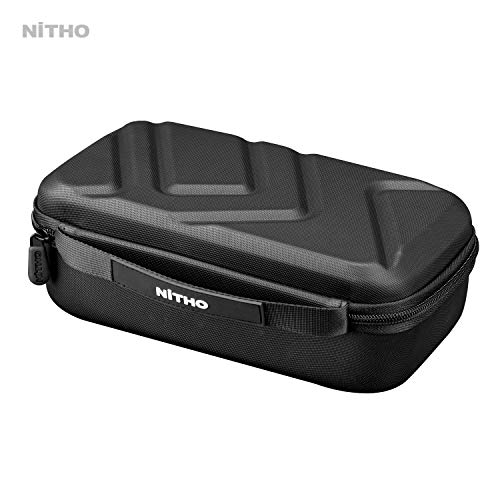 NiTHO SWITCH/SWITCH LITE ARMOUR CASE XL, Carry Case Compatible with Nintendo Switch/Lite Console & Accessories Black Protective Hard Portable Travel Case Shell Pouch - Image 4