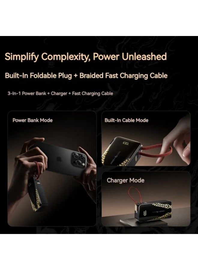 أنكر Anker Prime Power Bank 10000mAh (A1637P14) Black Myth: Wukong Edition - Image 3